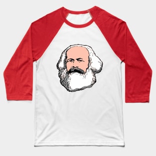 Karl Marx Baseball T-Shirt